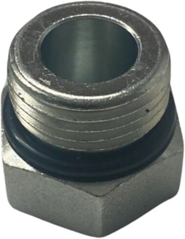 5/8" ORB Plug for Hydraulic Hose, Tube & Pipe – Dash #10 | Galvanized Carbon Steel O-Ring Boss Hydraulic Port Plug | Heavy-Duty Hydraulic Fitting Cap in Saudi Arabia