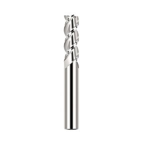 High Speed Steel 3 Flute Straight End Mill Cutter Aluminum Cutting CNC Router Bits 1-12mm Carbide Milling for Metal Tools Machine Spiral Bit in Saudi Arabia