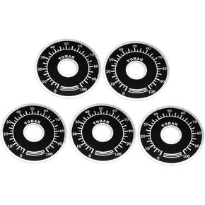 uxcell Rheostat Variable Transformer Potentiometer Control Dial Face Plate 5pcs in Kuwait
