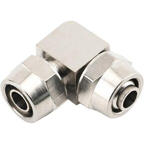 1 قطعة هوائي النحاس سريعة المسمار رباعية الاتجاه PV/PZA-4/6/8/10/12 مللي متر النحاس مطلي بالنيكل قفل الجوز مفاصل توصيل الانابيب (18) in Kuwait