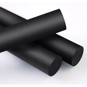 Plastic round rod, PA6 Nylon Rod,Round Tough Solid,Length 0.5M,Diameter 80-85Mm,2Pcs,80mm(80mm) in Kuwait