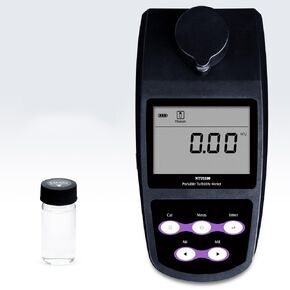 محلل قياس التعكر الرقمي المحمول مع حلول معايير المعايرة 0.02 10.00 200 500 1000 نطاق واجهة USB NTU 0 ~ 1100NTU/FNU 0 ~ 275EBC 0 ~ 9999ASBC وظيفة التخزين in Kuwait