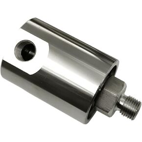 فوهة تنظيف من الفولاذ المقاوم للصدأ 304 سعة 20 لترًا 0-5000 رطل لكل بوصة مربعة وصلة دوارة عالمية هيدروليكية (1 1of4 Plus خيط) in Kuwait