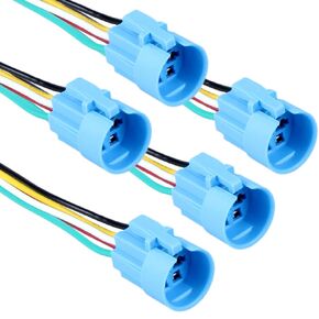 5pcs Push Button Socket, Pigtail, Wire Connector, Socket Plug for 16mm Push Button Switch in Kuwait