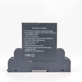 DC Analog 4-20mA Galvanic Signal Converter Isolator 0-10V Signal Isolation Signal Isolator Socket Type 18-30V(1in2 Out,Input 4-20mA,Out 0-10Vdc) in Saudi Arabia