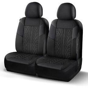 Leather Seat Covers,Breathable and Waterproof Napa Leather Car Seat Cover,Universal Interior for Cars,Sedans,SUVs,Vans,Trucks(Front Seat,Beige,N3) in Kuwait