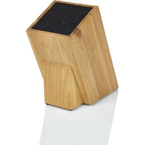 Dice Knife Block, Light Oak Woodgrain in Saudi Arabia