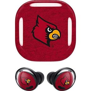 Skinit Decal Audio Skin Compatible with Samsung Galaxy Buds Pro - Officially Licensed Louisville Red Background Design in Kuwait