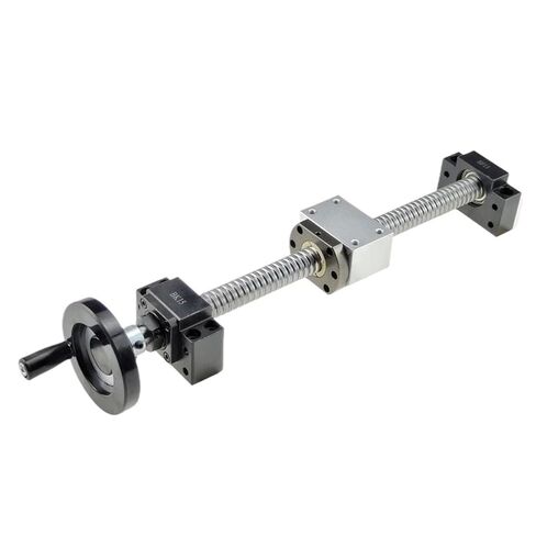 Metal Ball Screw nut end Processing 150-1000mm SFU1610 Ball Screw C7+Ball Nut+ Nut Housing+BK/BF12 End Support+Handwheel(950mm) in Saudi Arabia