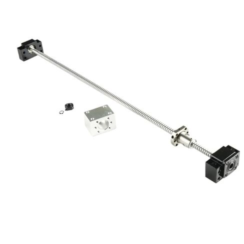 Double nut Ball Screw Control Machine SFU1204 Ball Screw with End Machine RM1204 Length 250-1000mm Flange Ball Nut BF/BK10+Ball Nut Housing(700mm) in Saudi Arabia