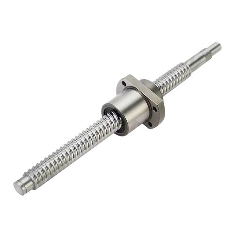 Metal Ball Screw nut end Processing Ball Screw Machined C7 SFE3232 L1050-1400mm with Flange Roller Single Ball Nut BK/BF25 End Machined for Part(1350mm) in Saudi Arabia