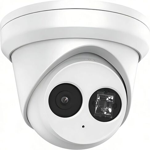 كاميرا DS-2CD2386G2-ISU/SL 2.8 مم HIK 8MP PoE IP، كاميرا شبكية برج AcuSense 4K مع ضوء ستروب وتحذير مسموع، ميكروفون مدمج ومكبر صوت، اكتشاف الإنسان/المركبة، متوافق مع HIK NVR in Kuwait