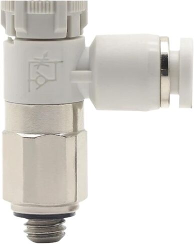 1pcs PTL throttle valve pneumatic push lock type mini connector speed valve connector PTL4M5A401 6M5 601A-M(PTL8-04) in Saudi Arabia