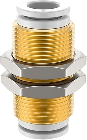 1 قطعة موصل هوائي يربك النحاس من خلال KQ2E الكوع KQ2LE04-00/06-00/08-00/10-00/12-(KQ2E-12) in Kuwait