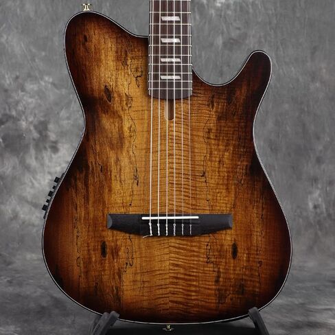 Ibanez FRH20 Thinline Nylon-string Acoustic-electric Guitar - Satin Natural in Saudi Arabia