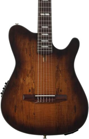 Ibanez FRH20 Thinline Nylon-string Acoustic-electric Guitar - Satin Natural in Saudi Arabia