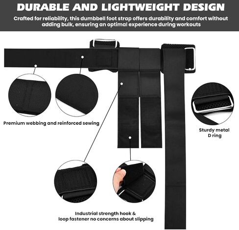 قطعتان من ملحقات الدمبل للقدم، أشرطة ملحقة لدمبل قدم القرد، وزن القدمين، مدرب الظنبوب، أشرطة الكاحل لتدريب اللياقة البدنية، ملحقات الساق in Kuwait