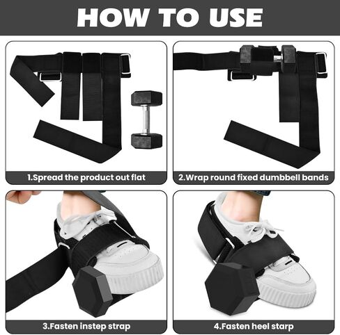 قطعتان من ملحقات الدمبل للقدم، أشرطة ملحقة لدمبل قدم القرد، وزن القدمين، مدرب الظنبوب، أشرطة الكاحل لتدريب اللياقة البدنية، ملحقات الساق in Kuwait