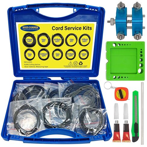 O-Ring Splicing Kit, 70A Durometer – Complete Cord Service Tool Set with Rubber Strips (1.5–6.99mm) – for O-Ring and Rubber Seal Repair in Saudi Arabia