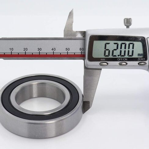 Power Transmission Products 2PCS S6007RS Bearing 35x62x14mm ABEC-3 440C Stainless Steel Ball Bearings 6007 S 6007RS in Saudi Arabia