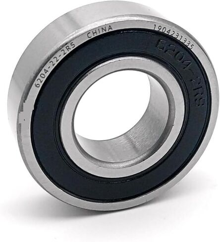 6204-22 6204-22-2RS 47x22x14mm الكرات الأخدود العميق صف واحد 1 قطعة in Kuwait