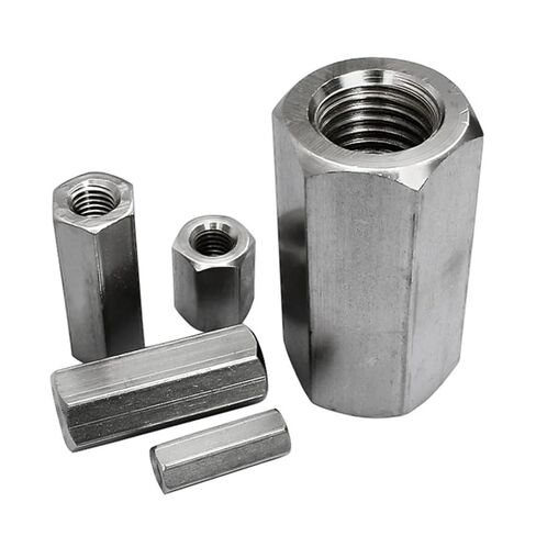 M14 M16 M18 M20 M22 M24 304 Stainless Steel Threaded Hex Spacers Hexagon Extend Long Coupling Nut Connector(M20x30x60-1PCS) in Saudi Arabia