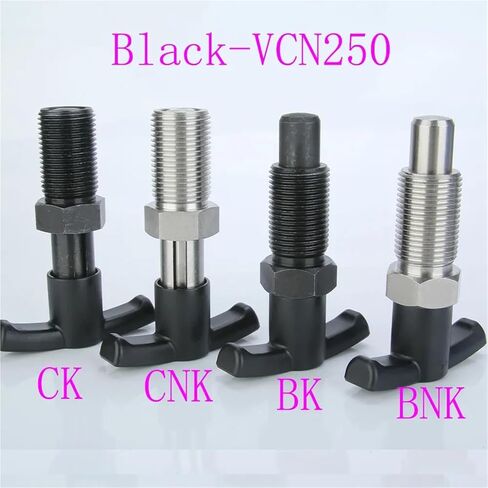 Plastic T-Handle Retractable Spring Loaded Indexing Plunger Pin 1Pcs(VCN250-CK_M20-12-15) in Saudi Arabia
