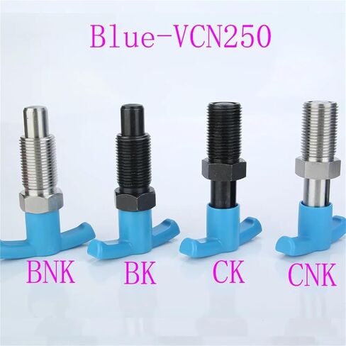 Plastic T-Handle Retractable Spring Loaded Indexing Plunger Pin 1Pcs(VCN250-CK_M20-12-15) in Saudi Arabia