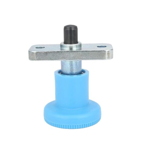 Stainless Steel/Carbon Steel Flanged Indexing Plungers Return Type/Self-Locking Spring Loaded Plunger 6mm/8mm Pins 1Pcs(VCN232-BN-blue) in Kuwait