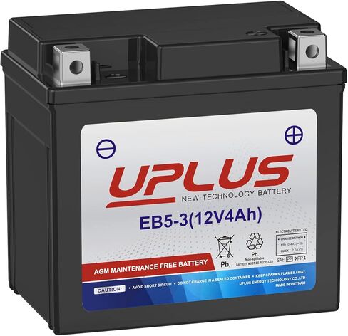 بطارية uplus ytx7a-bs الدراجات النارية الدراجات النارية ، eb7a-4-i الصيانة حرة 12V 6AH SLA بطاريات ATV AGM ، استبدال YTX7A-4 ، ETX7A-BS ، LTX7A-BS ، NTX7A-BS ، FTX7A-BS ، ENTX7A ، GTX7A-BS ، MTX7A-BS in Kuwait