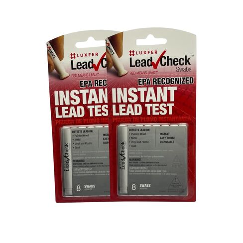 LeadCheck Swabs, Instant Lead Test, 8 Swab Blister Pack (2 Pack) in Saudi Arabia
