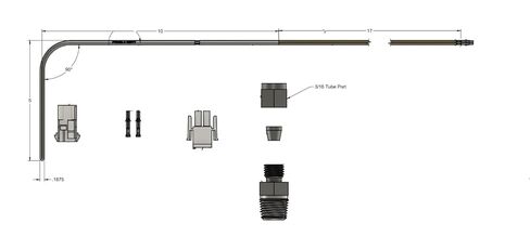 Pitco B6700609-CL Temperature Probe Service Kit, SG Replacement 12 Month Warranty in Saudi Arabia