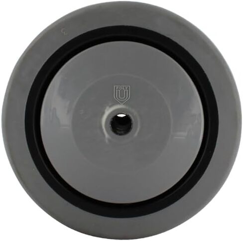 CasterHQ Brand | 4" X 1-1/4" Gray Thermo Rubber (Non Marking) Wheel - 250 LBS Capacity in Saudi Arabia