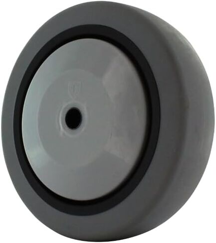 CasterHQ Brand | 4" X 1-1/4" Gray Thermo Rubber (Non Marking) Wheel - 250 LBS Capacity in Saudi Arabia
