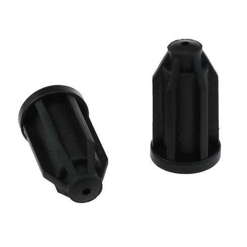 Black Plastic Caster Socket Sleeve Round Inserts 7/16" Caster Rod Socket CoverSuitable for Objects Such as Chairs with Swivel Casters 8PCS in Saudi Arabia