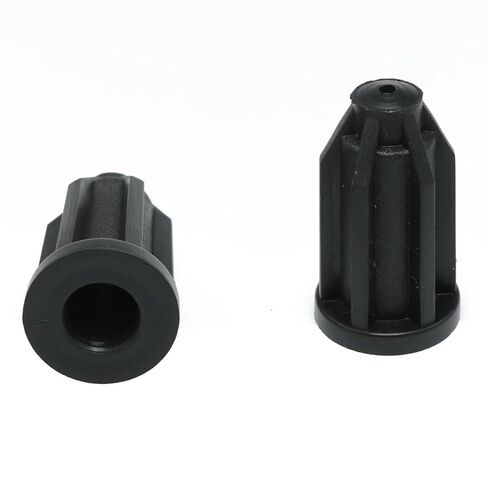 Black Plastic Caster Socket Sleeve Round Inserts 7/16" Caster Rod Socket CoverSuitable for Objects Such as Chairs with Swivel Casters 8PCS in Saudi Arabia