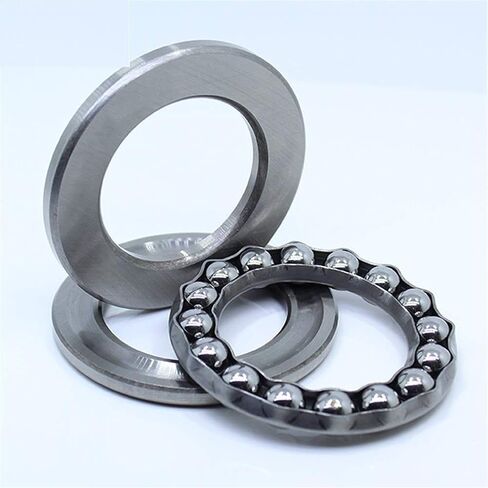 51211 Thrust Ball Bearing with Grooved Raceway 55x90x25mm ABEC-1 Axial Bearings 8211 in Saudi Arabia