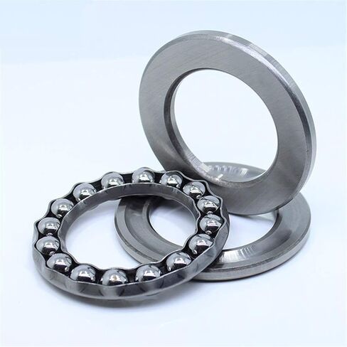 51211 Thrust Ball Bearing with Grooved Raceway 55x90x25mm ABEC-1 Axial Bearings 8211 in Saudi Arabia
