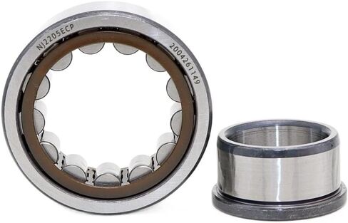 2PCS NJ2205ECP NJ2205 42505 Cylindrical Roller Bearings 25x52x18MM Single Column Bearing in Saudi Arabia