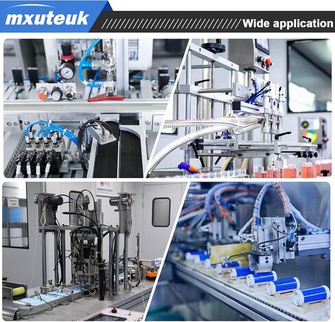 mxuteuk 1/4" NPT to 1/4"OD Push to Connect Fittings, Quick Connect Air Hose Fittings,Elbow Pneumatic Fittings(10PCS) in Saudi Arabia