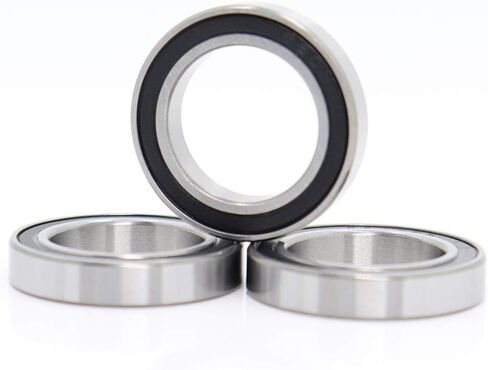 6Pcs 6803 2RS Bearing 17x26x5mm ABEC-5 C2 Metric Thin Section Ball Bearings 6803RS 61803RS RS in Saudi Arabia
