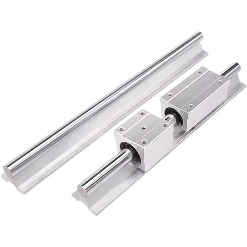 المسمار الكرة المسمار الفولاذ المقاوم للصدأ SBR16 100-1000 مللي متر دليل خطي Ballscrew SFU1605 الكرة المسمار BF12 + HM12-57 C7 خطي دعم السكك الحديدية (100 مللي متر) in Saudi Arabia