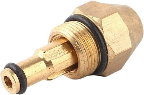 موقد فوهة زيت الوقود النحاسي بأقطار مسام متعددة - 0.5 مم إلى 2.0 مم، وصلة ذكر، رأس سداسي (2.0 مم) in Kuwait