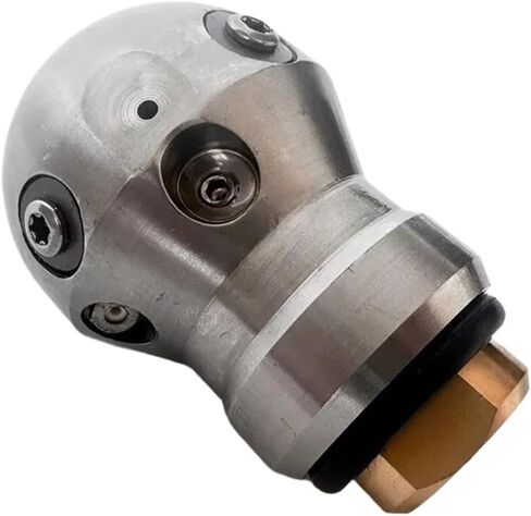 فوهة تنظيف المجاري من الفولاذ المقاوم للصدأ 40L 3/8 "0-300bar 40-300L/دقيقة 360 درجة فوهة تنظيف المجاري الدوارة للإناث in Kuwait