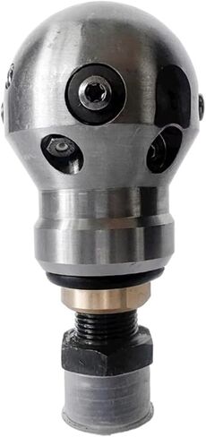 فوهة تنظيف المجاري من الفولاذ المقاوم للصدأ 40L 3/8 "0-300bar 40-300L/دقيقة 360 درجة فوهة تنظيف المجاري الدوارة للإناث in Kuwait