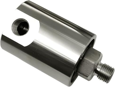 فوهة تنظيف من الفولاذ المقاوم للصدأ 304 سعة 20 لترًا 0-5000 رطل لكل بوصة مربعة وصلة دوارة عالمية هيدروليكية (1 1of4 Plus خيط) in Kuwait