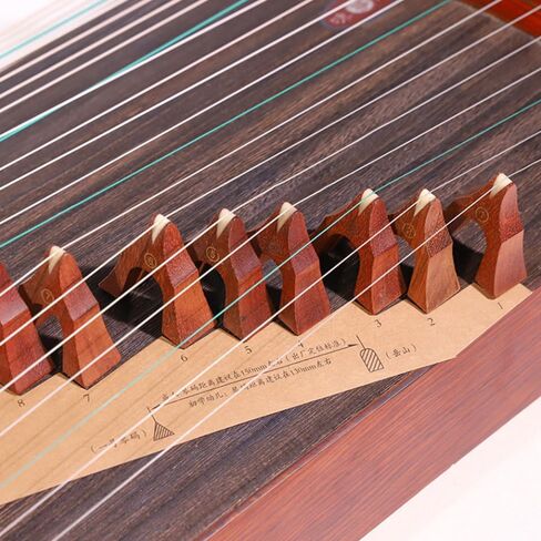 10pcs Guzheng Code Positioning Paper Durable Light Brown Installation Guides for Zheng Instruments Easy to Store and Use for Beginners and Professionals in Saudi Arabia