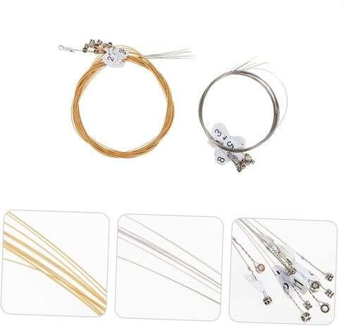 1set String Lyre Strings Music Wire for Stringed Instruments Easy Replacement for Sweet Sound and Rich Resonance Instrument Accessories for Musicians in Saudi Arabia