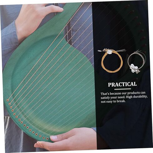 1set String Lyre Strings Music Wire for Stringed Instruments Easy Replacement for Sweet Sound and Rich Resonance Instrument Accessories for Musicians in Saudi Arabia