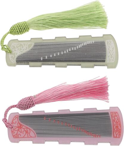 DECHOUS 2pcs Guzheng Nail Pick Holders Practical Storage Board for Pipa Picks Smooth Surface and Stylish Design for Musicians in Saudi Arabia